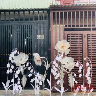Set Hoa Vải Trang Trí Sự Kiện