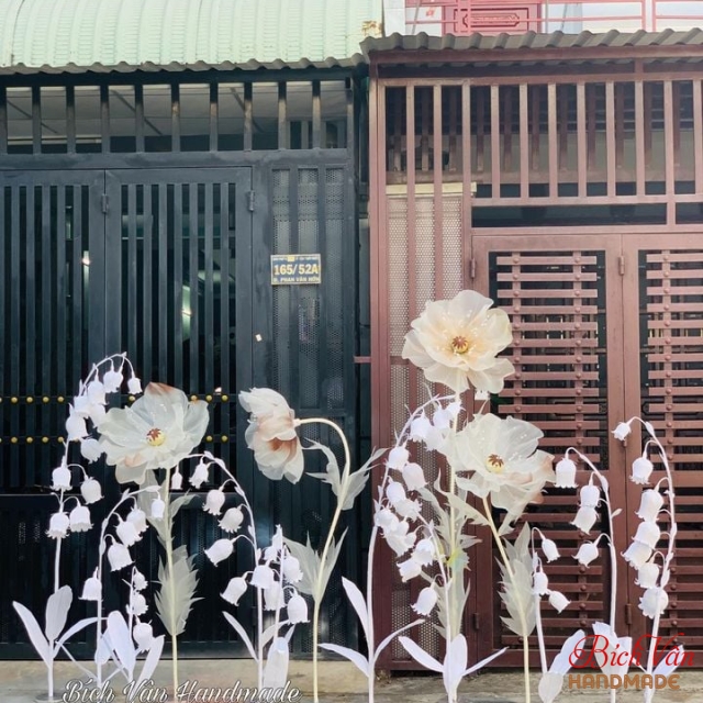 Set Hoa Vải Trang Trí Sự Kiện